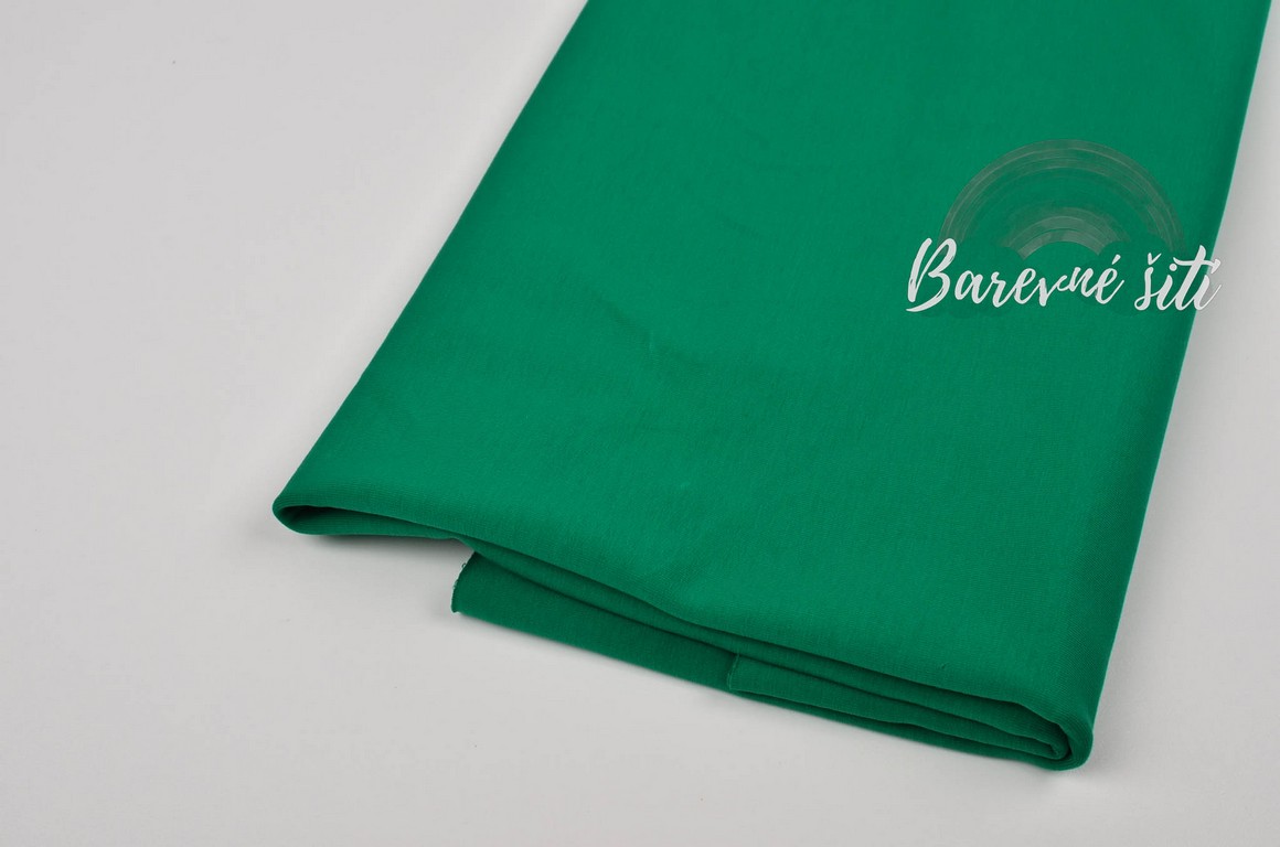 Teplákovina, Zelená PREMIUM (E) 0,32m/ks *
