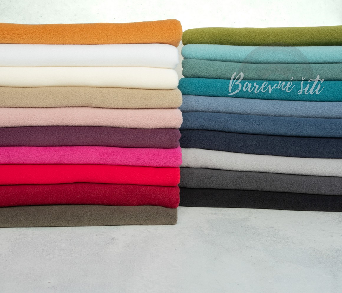 Fleece Mořská zeleň 266 (E) 0,35m/ks
