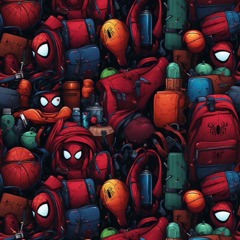 Teplákovina Spiderschool (E)
