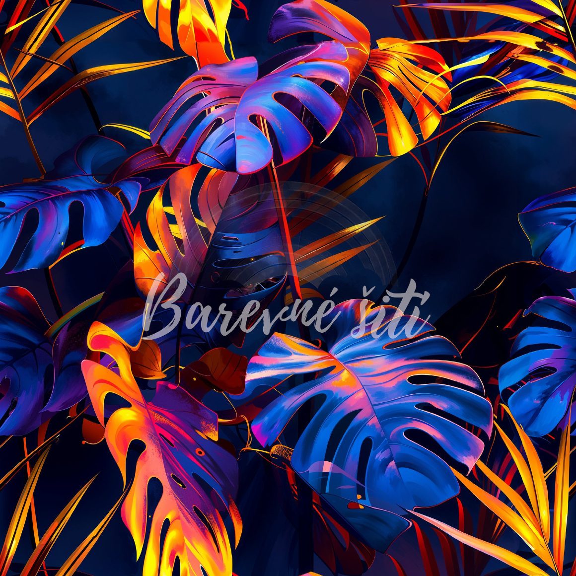 Úplet, Fialovozlatá monstera (E)