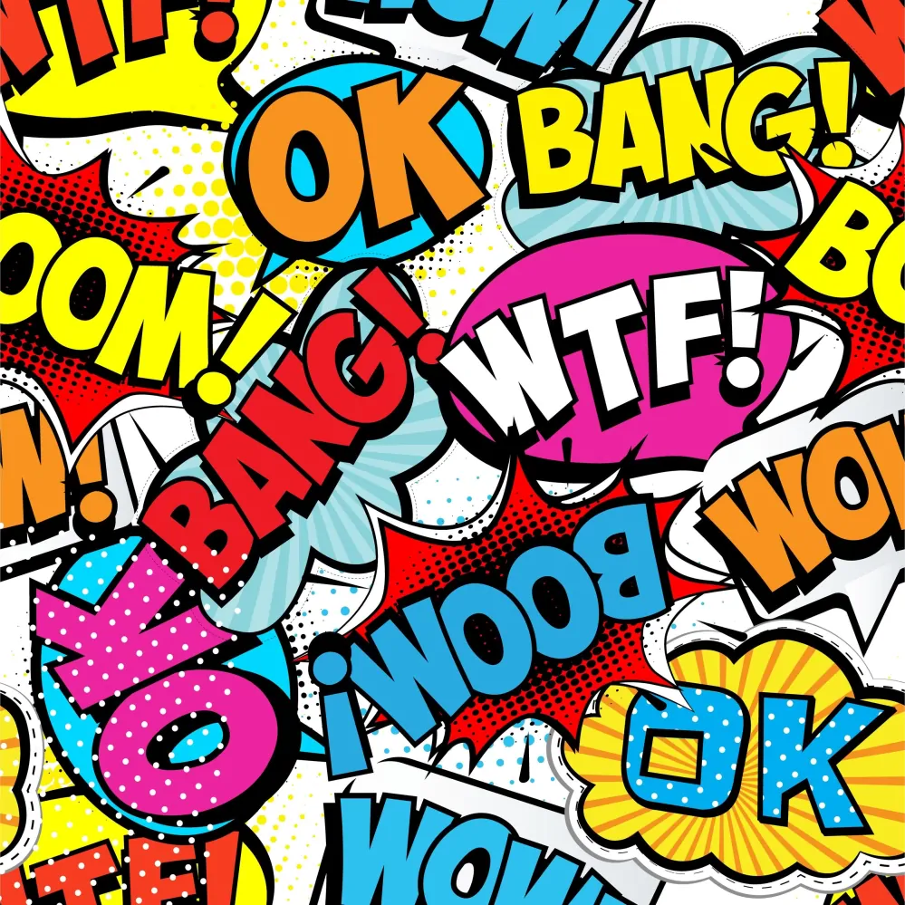 Úplet, OK, WTF, BANG, BOOM! (E)