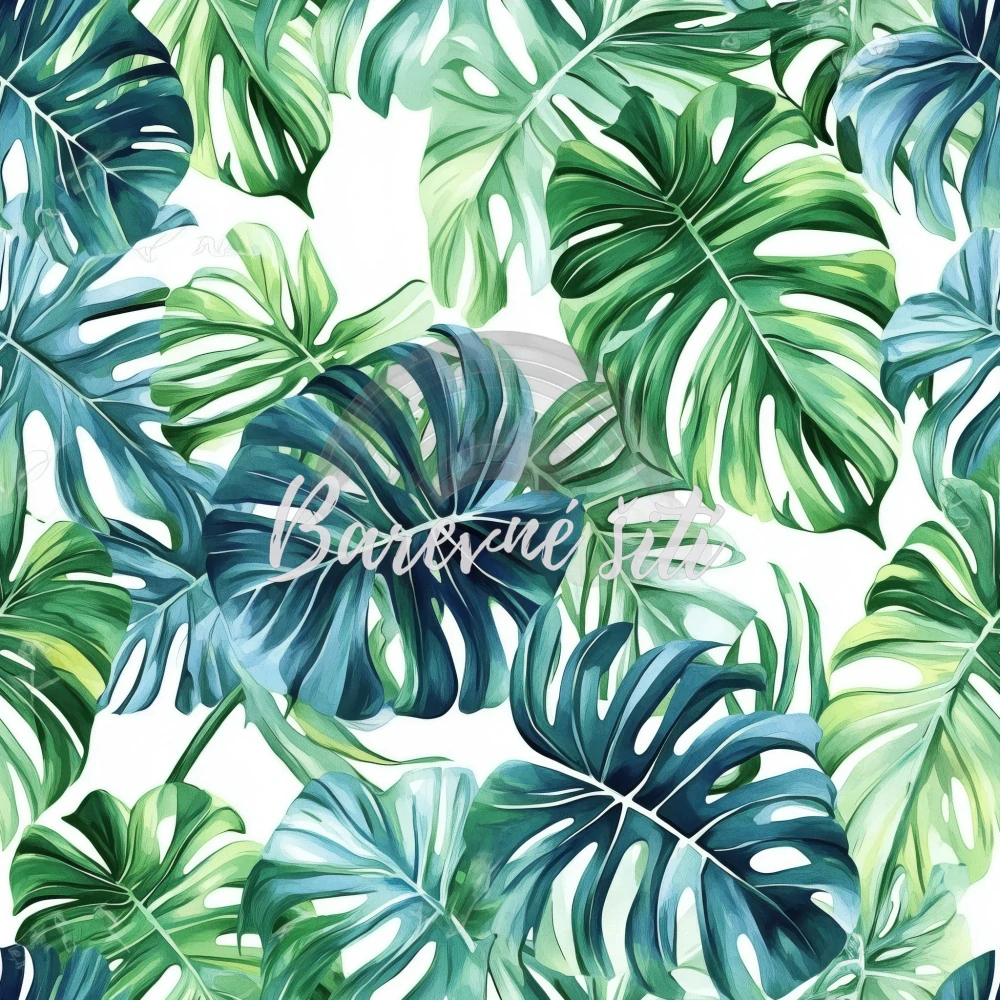 Venezia, Monstera listy na bílé (E)**