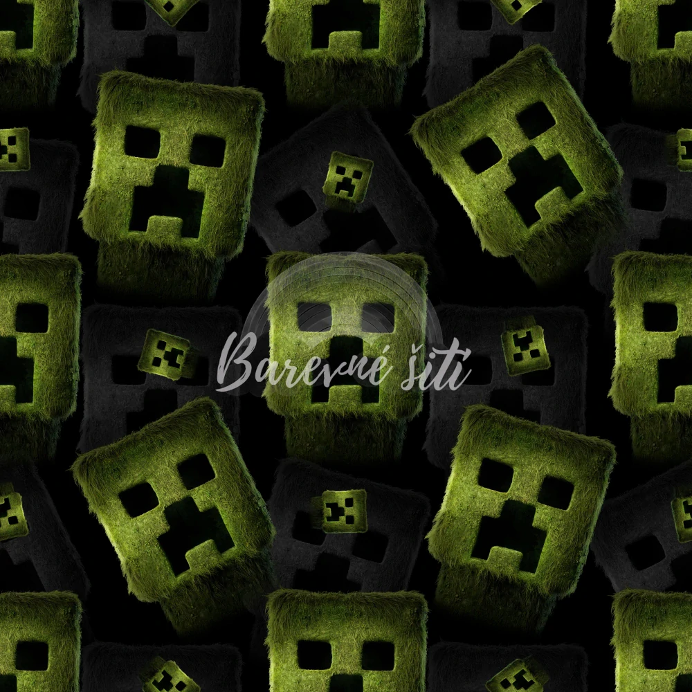 Zimní softshell Zelení Creepers (E)