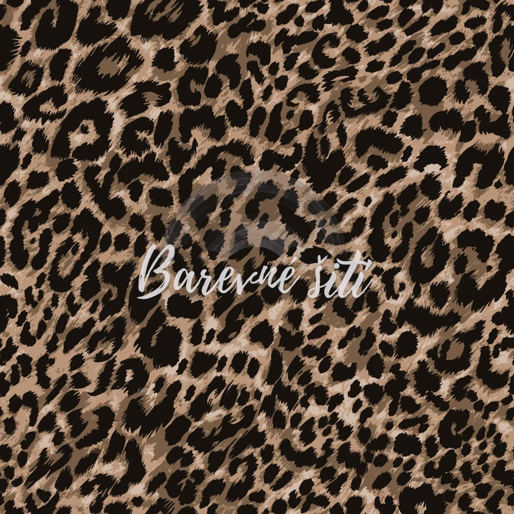 Zimní softshell Tmavý leopard (E)