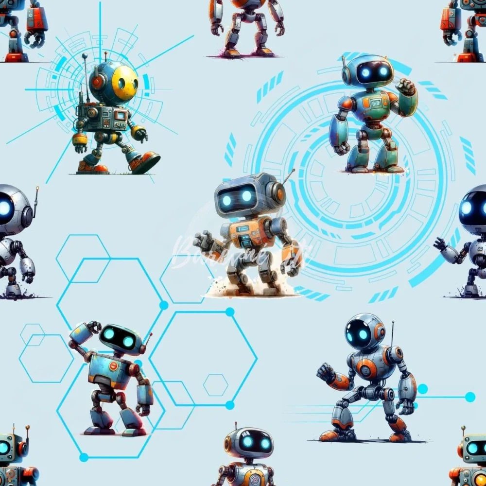 Úplet, Roboti na světle modré (E)