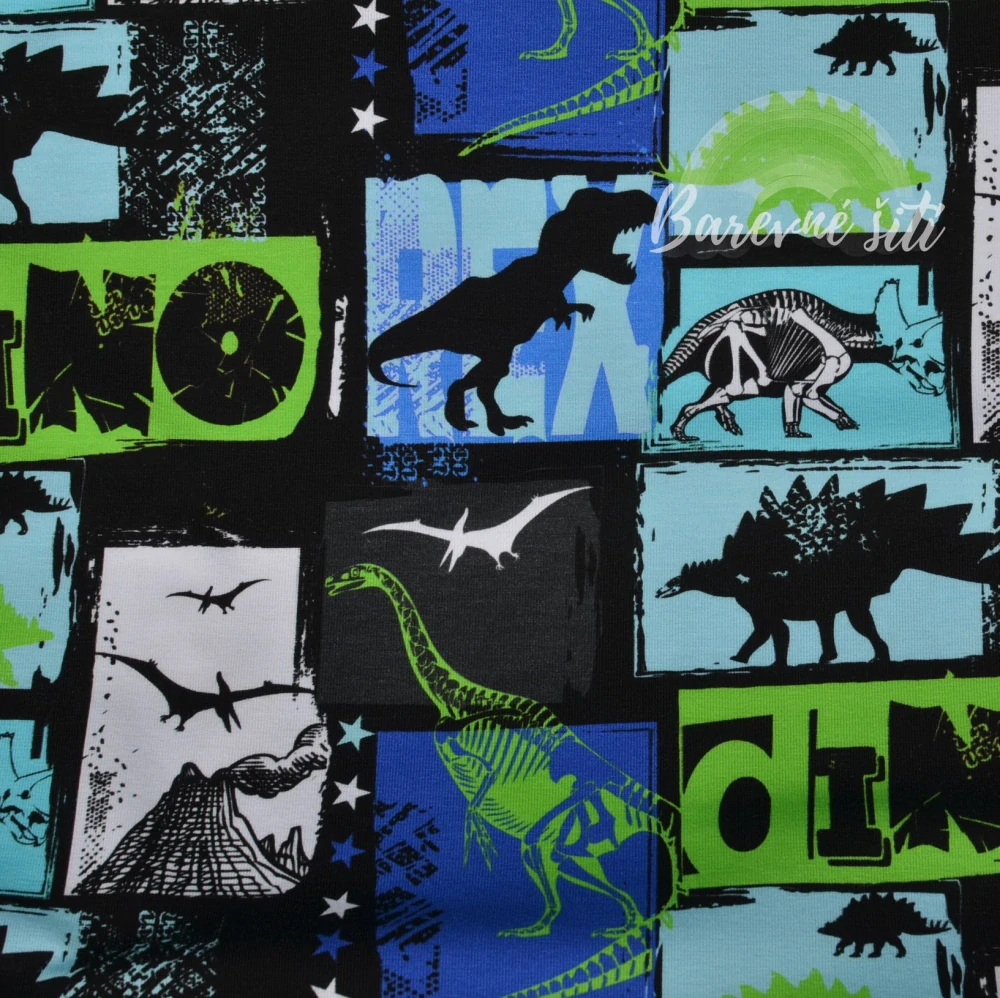Úplet, Dinosauří komiks (E) 0,45m/ks
