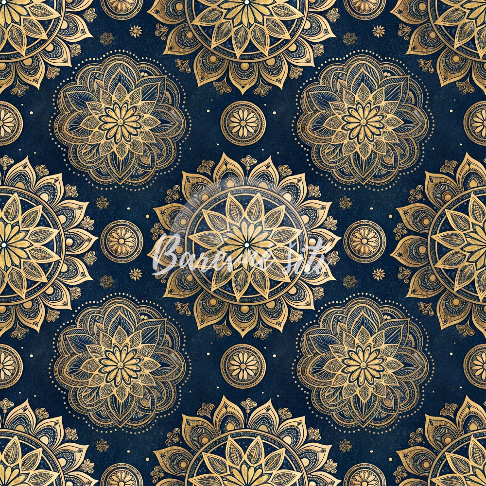 Úplet, Královská zlatá mandala (E) 0,25m/ks