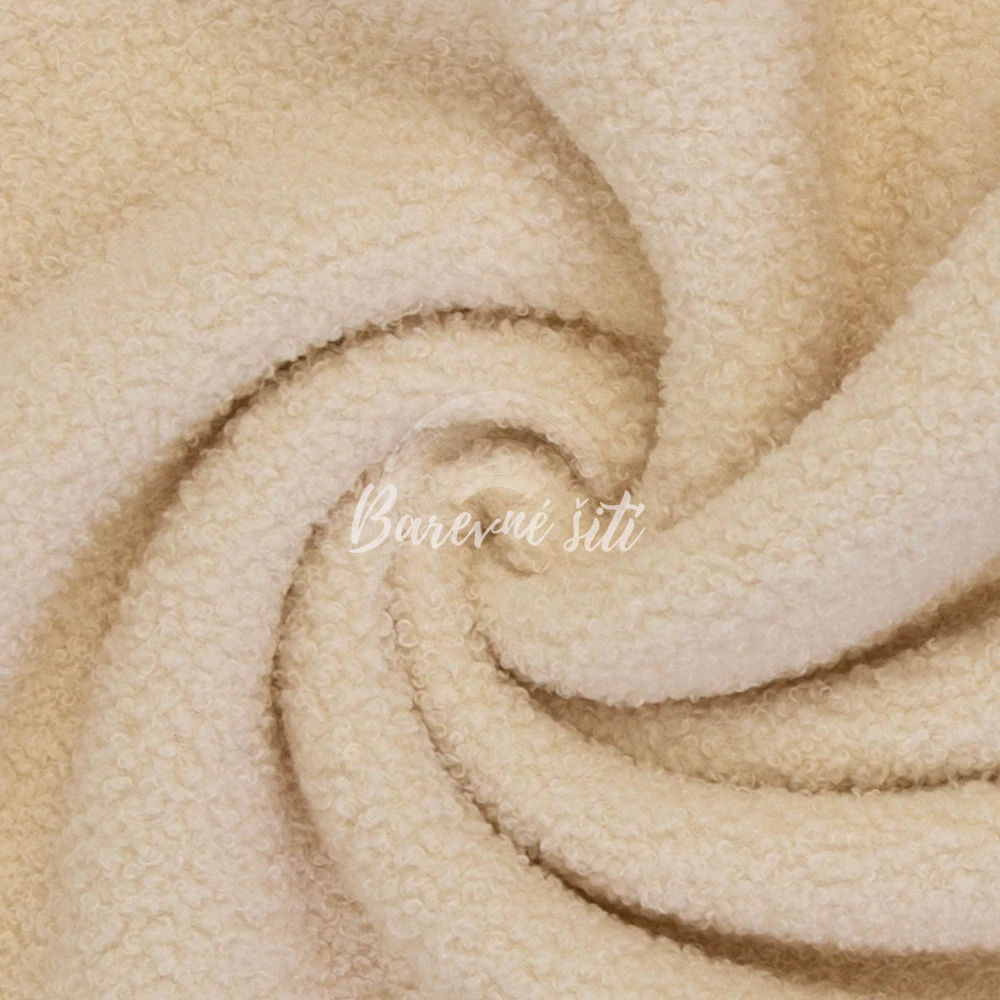 Teddy fleece Krémová 010 (E)
