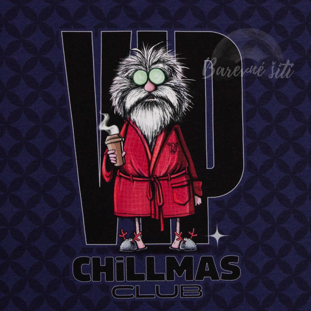 Teplákovina počesaná, Chillmas club, panel (E)