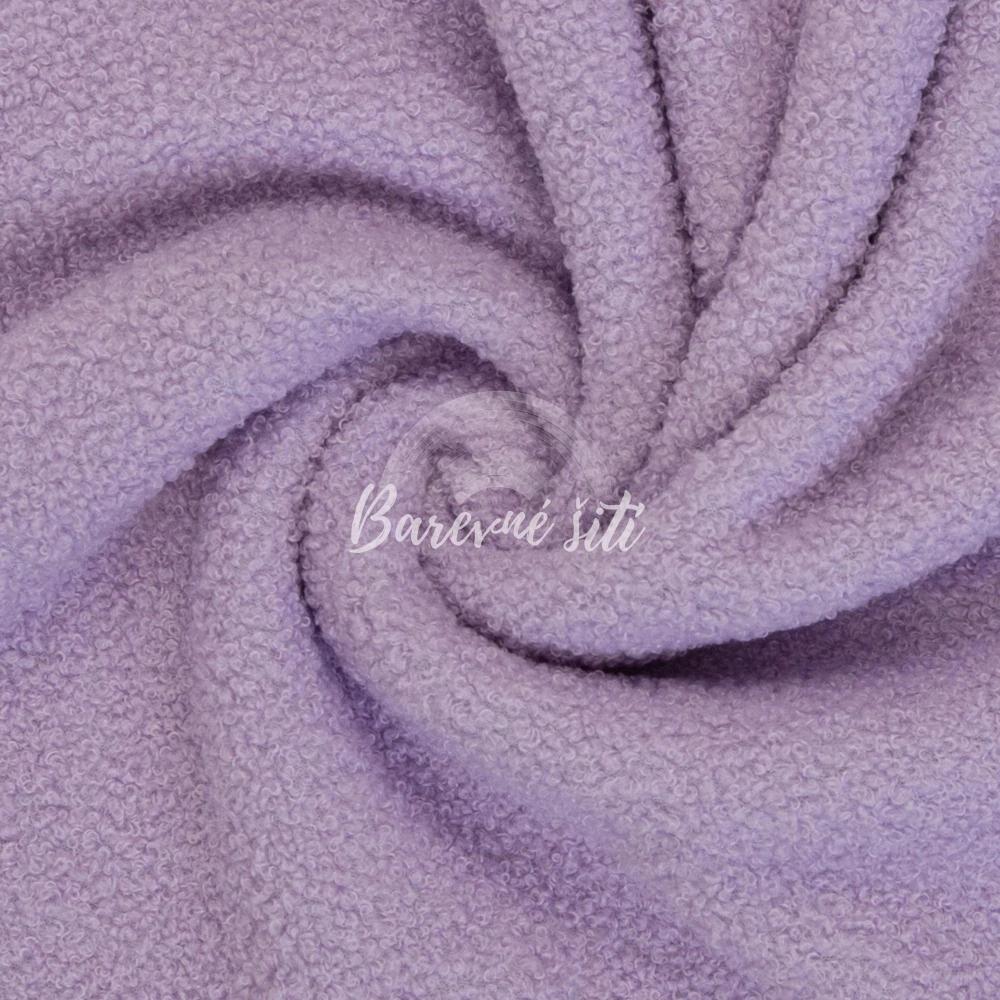 Teddy fleece Fialková 641 (E)