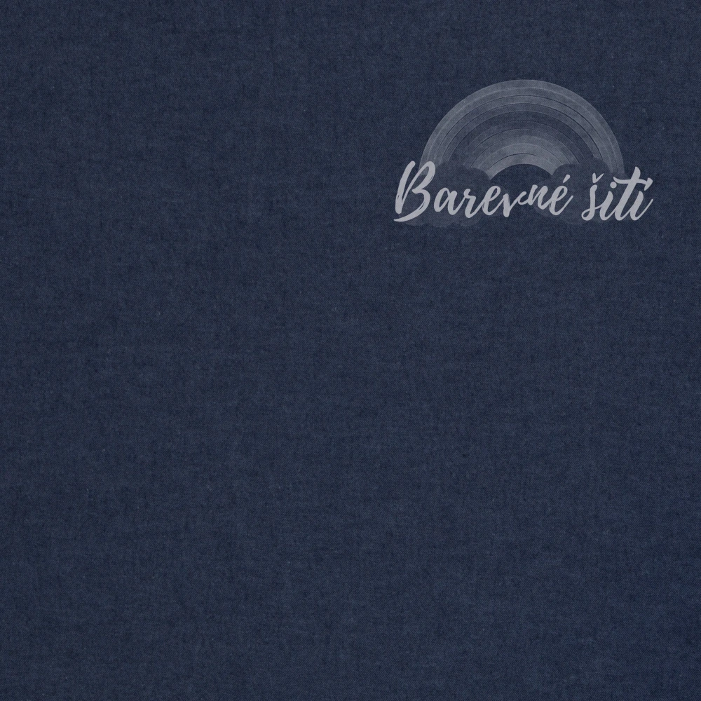 Bavlněný flanel Navy (E)