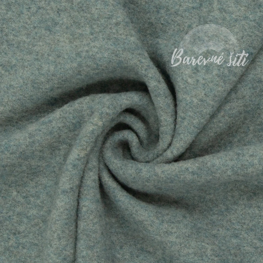 Merino fleece Máta (E)