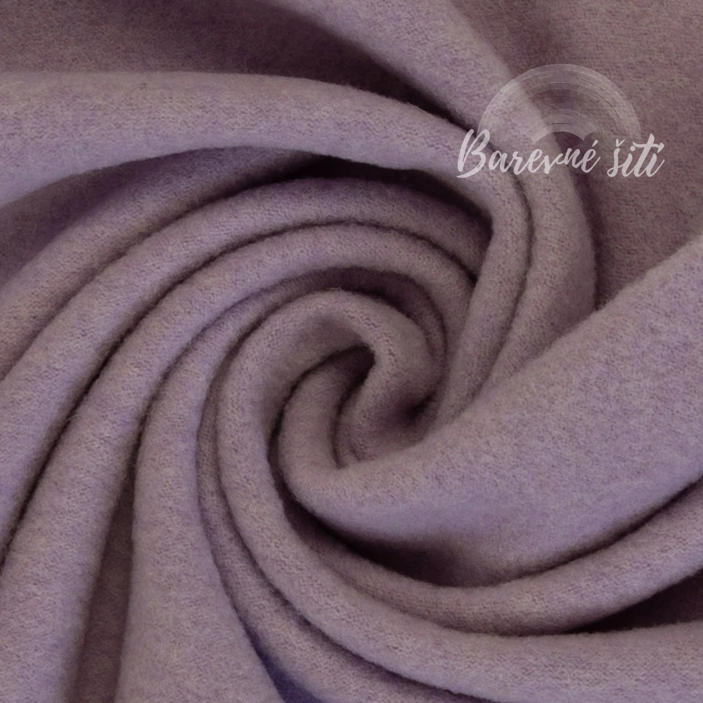 Merino fleece Fialková (E)