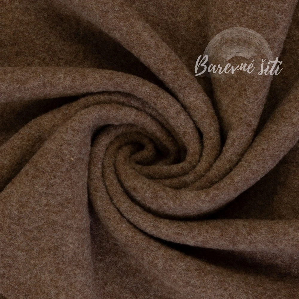 Merino fleece Světle hnědá (E)