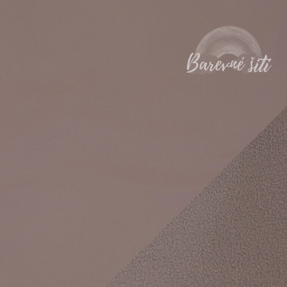 Zimní softshell s elastanem Mauve (E)
