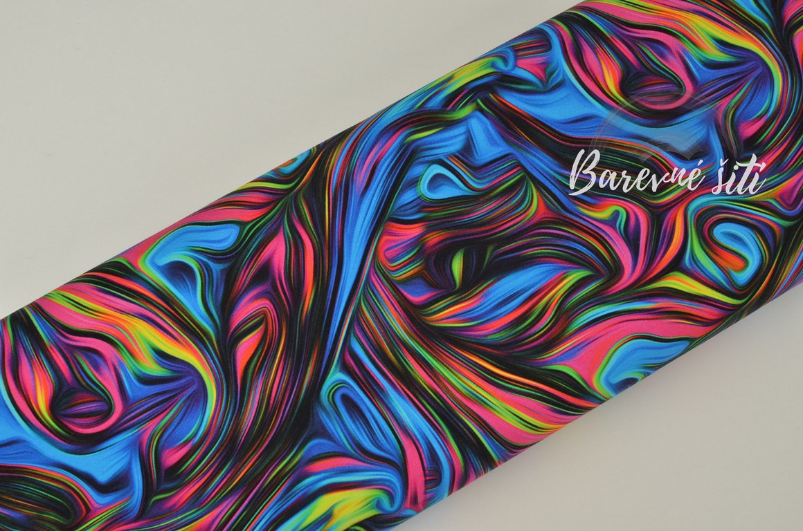 Teplákovina Barevná spletitost (E) 1m/ks