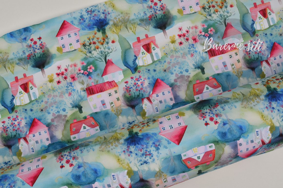 Úplet, Domečky s červenými střechami (E)