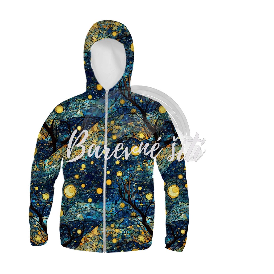 Zimní softshell Van Goghovo hvězdná noc PŘEDOBJEDNÁVKA (P)