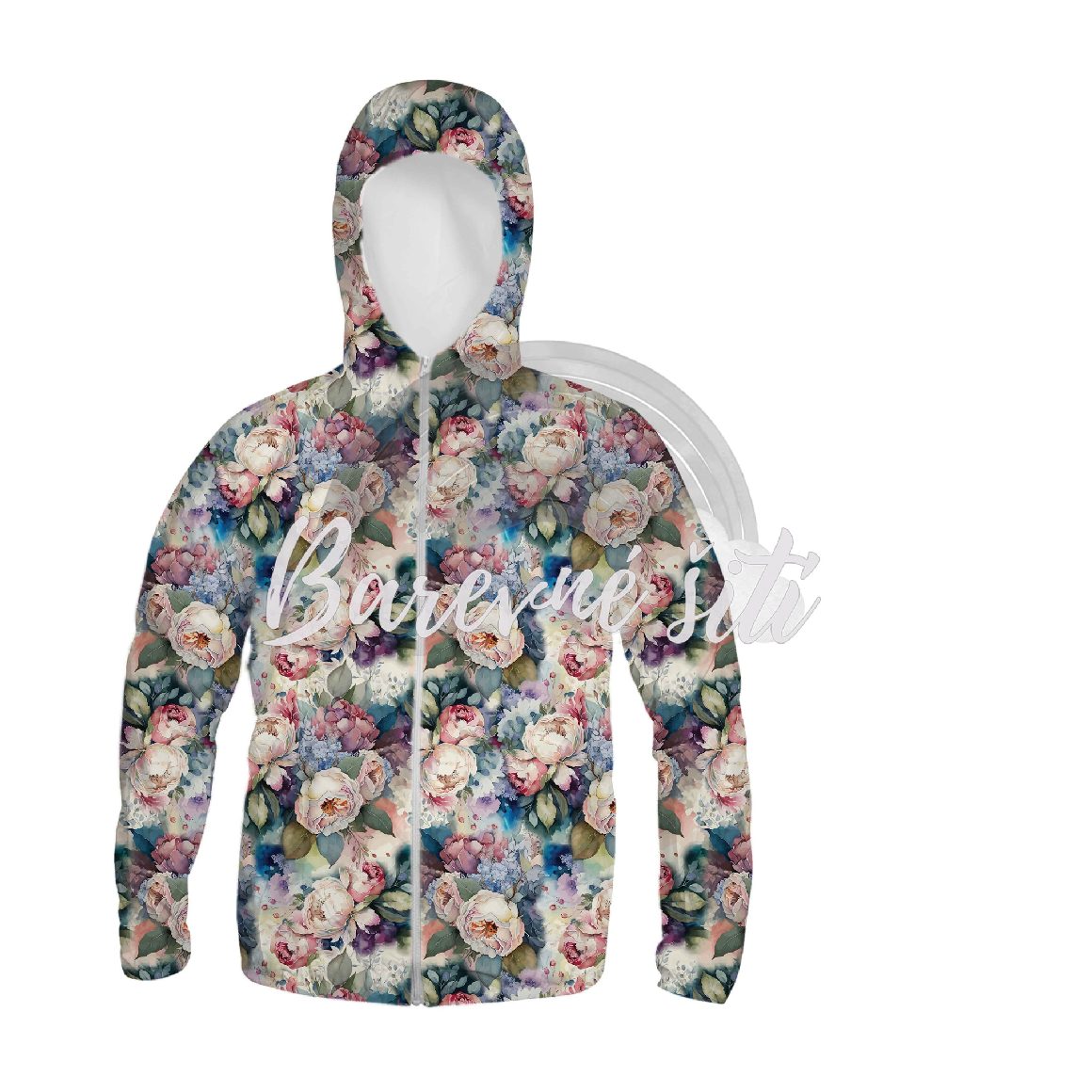 Zimní softshell Okouzlující kytice PŘEDOBJEDNÁVKA (P)