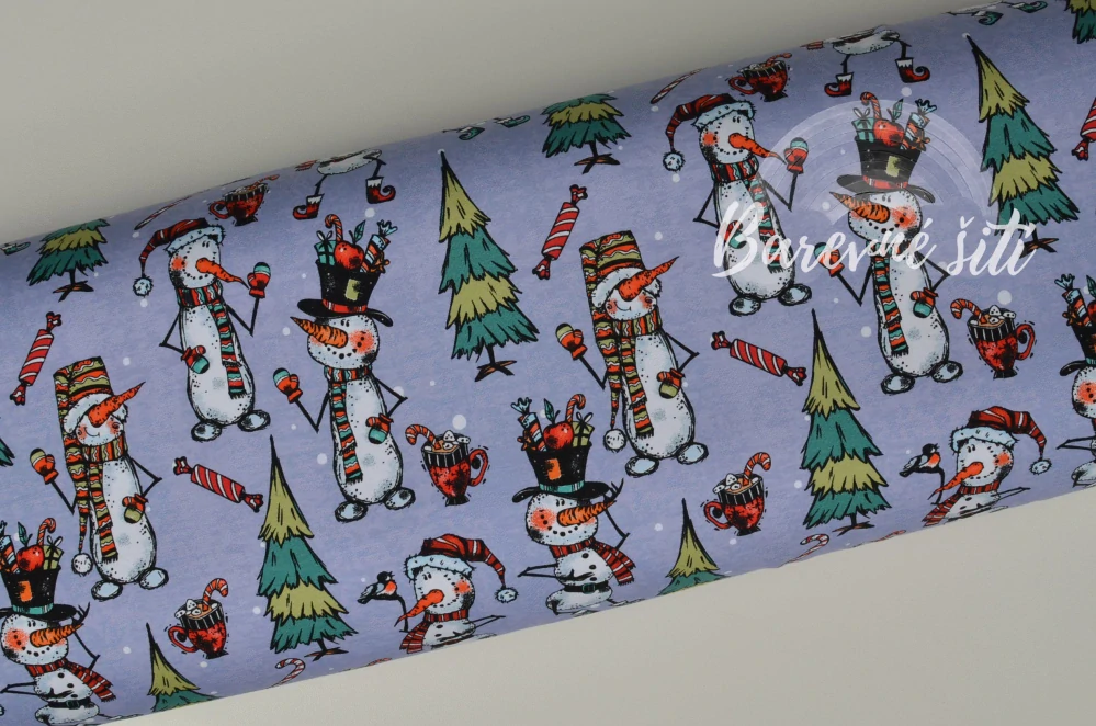 Úplet, Vánoční sněhuláci (E) 0,65m/ks