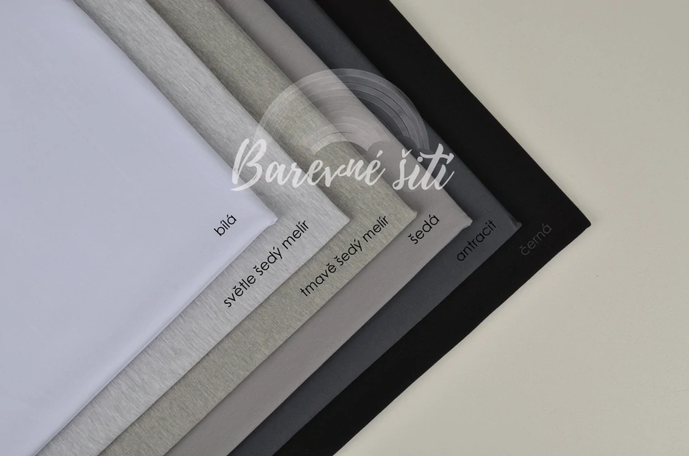 Náplet žebrovaný Šedá, Premium (E) 0,43m/ks