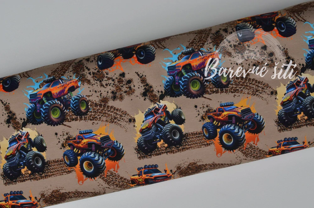 Úplet, MonsterTruck na hnědé (E)
