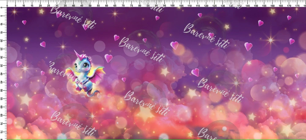 Teplákovina, Dráček, panel (E) 0,65m/ks kratší o spodek 