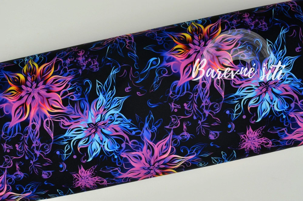 Jarní softshell Květy medúzy (E)