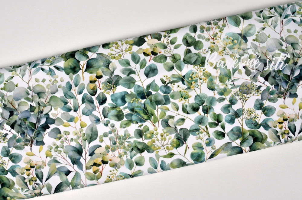 Úplet, Zelené eukalyptové lístky (E) 0,90m/ks