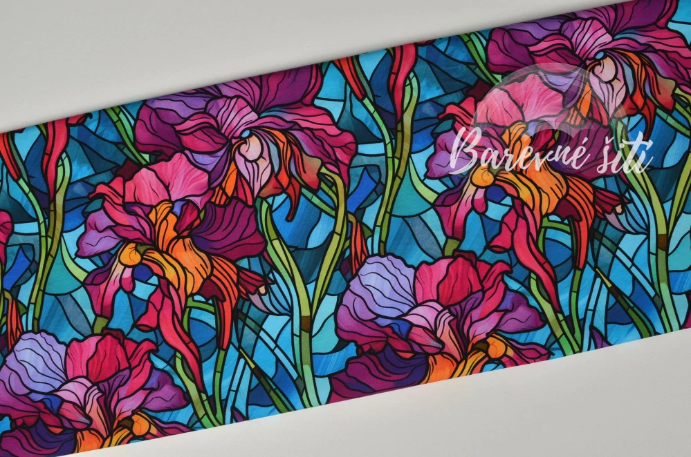 Teplákovina, Mozaikové kosatce (E) 1,25m/ks