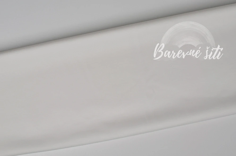 Teplákovina MÁSLOVÁ Smetanová 260g (E) 1m/ks