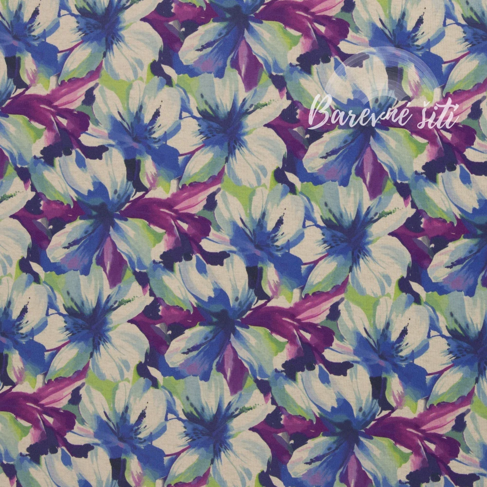 Alpenfleece Zářivé květy (E)