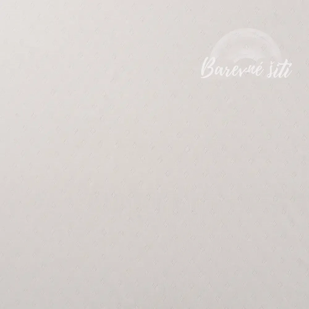 Ajour, dírkované ornamenty Bílá (E) 0,77m/ks