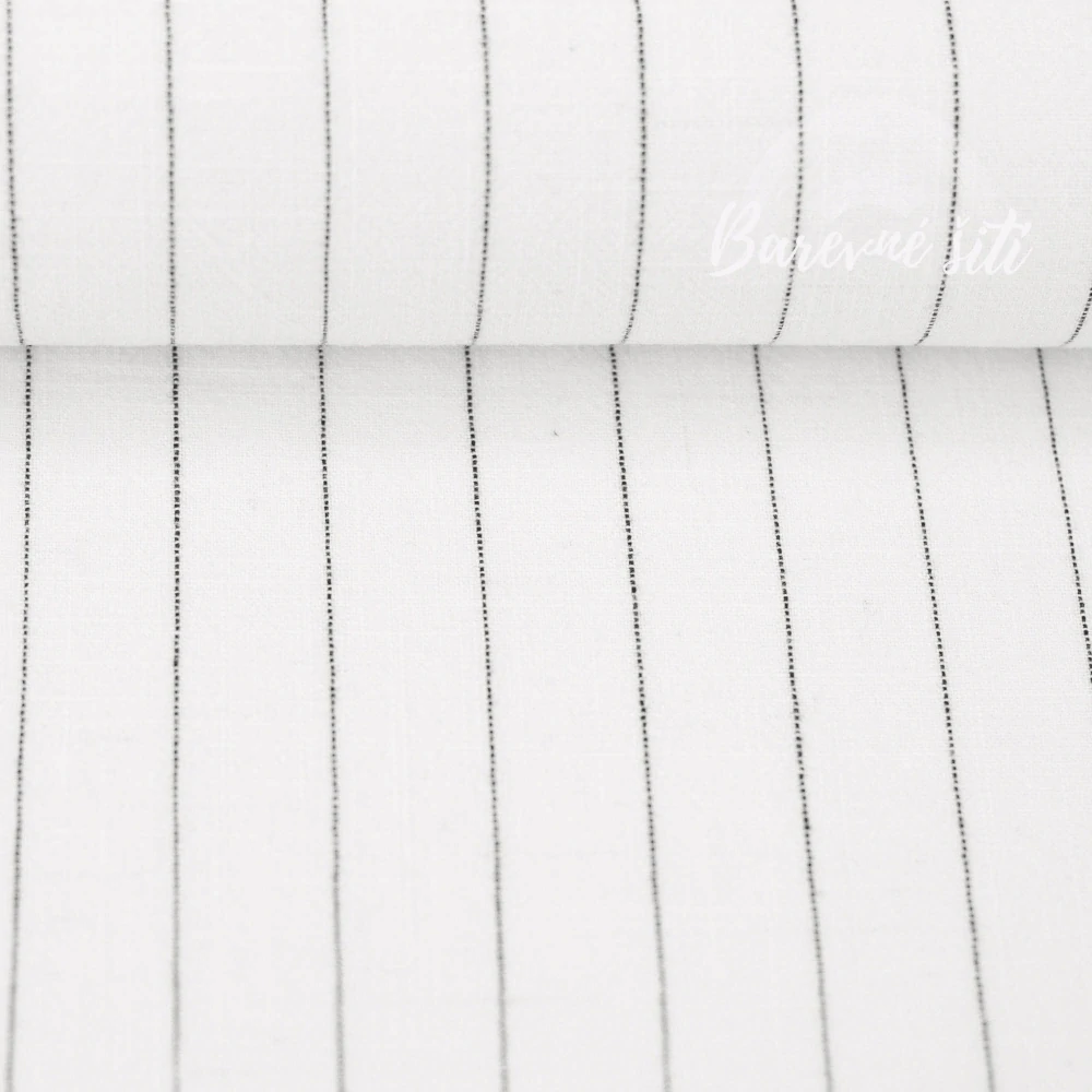 Viskoza se lnem Latté, pruhy (E)