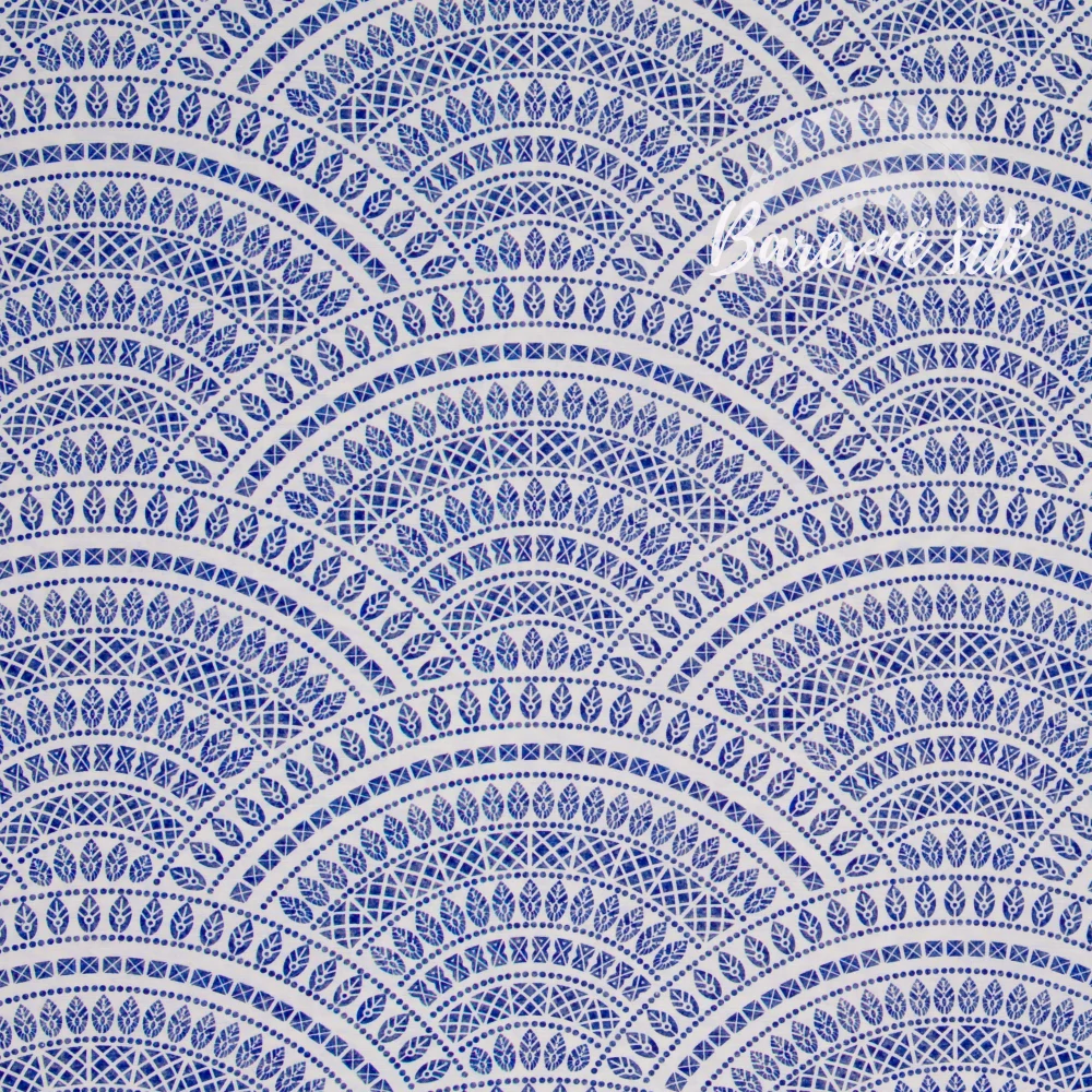 Len s bavlnou Řecký vzor (E)