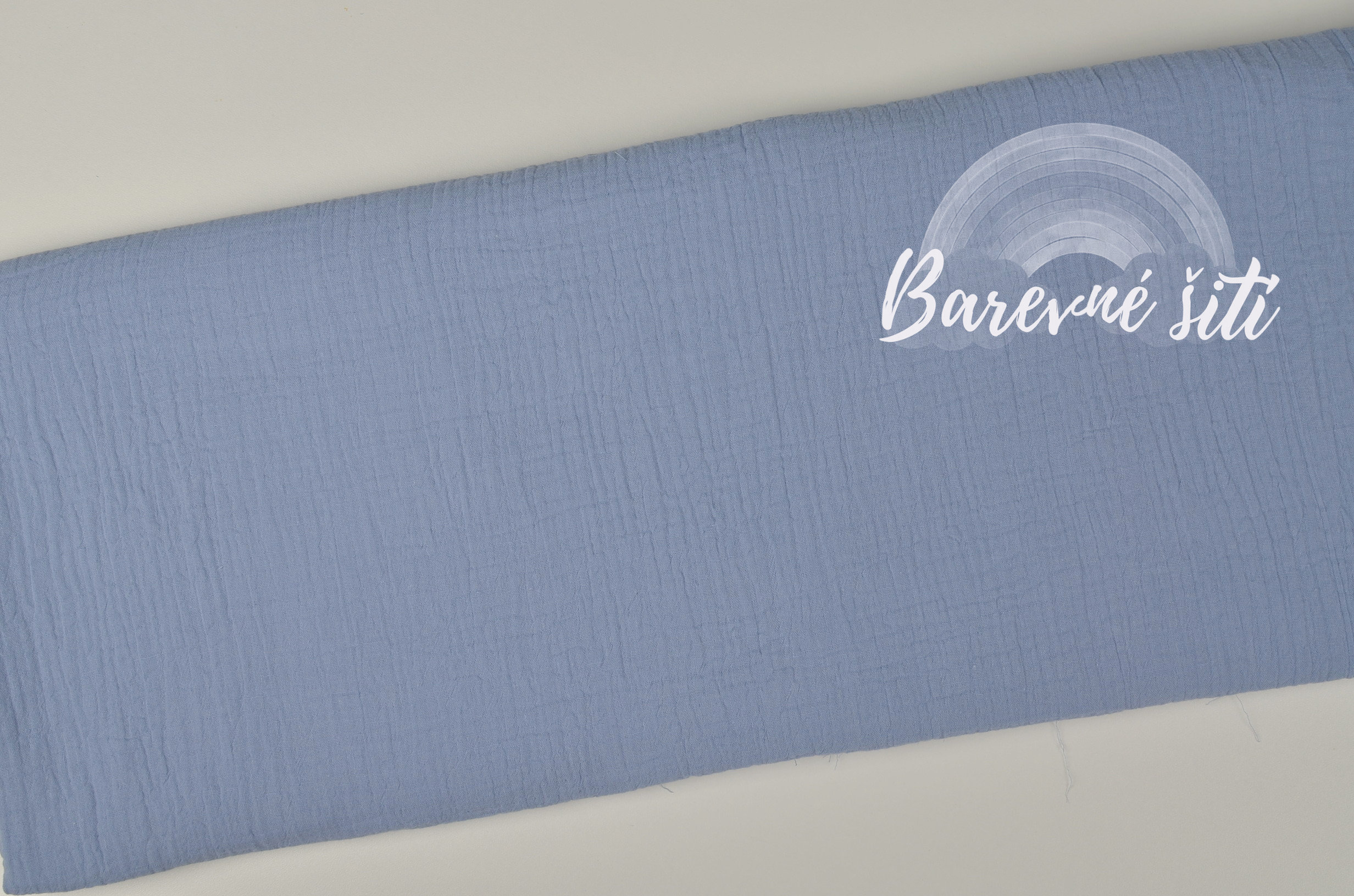 Mušelín, Modrá 280cm (E) 0,90m/ks