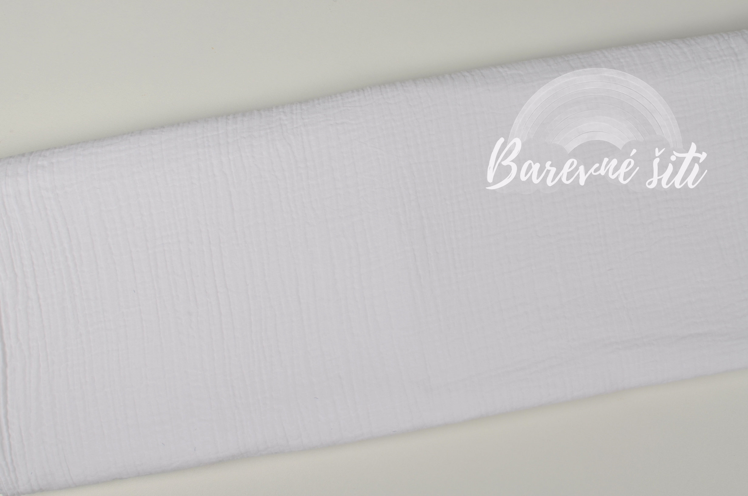 Mušelín, Bílá 280cm (E) 0,75m/ks