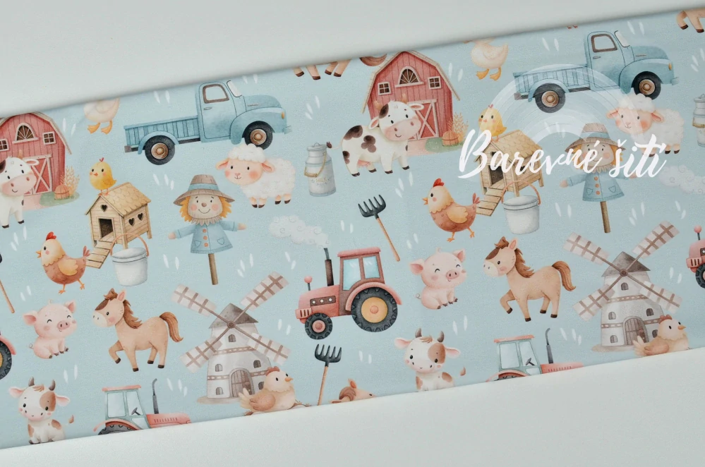 Teplákovina, Zemědělská doplňková světle modrá (E)