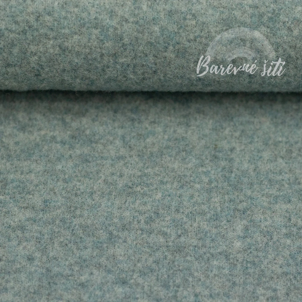 Merino fleece Máta (E)