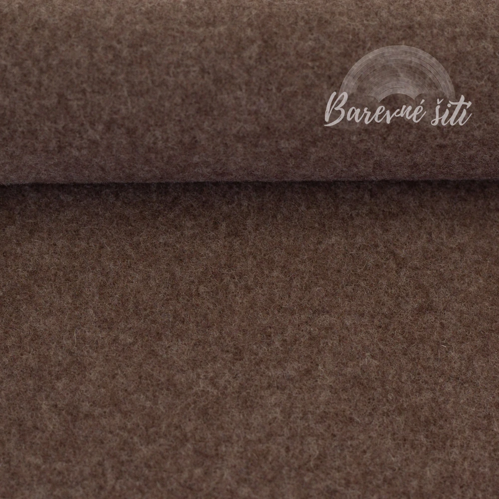 Merino fleece Taupe (E)