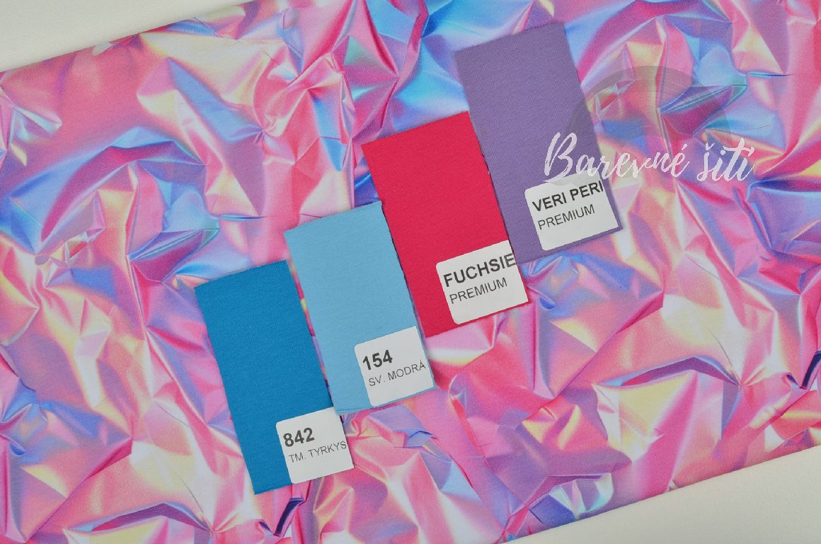Úplet, Holographic pink (E)