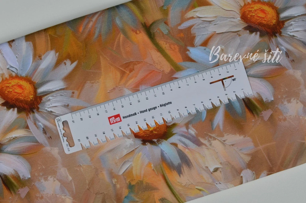 Úplet, Kopretiny tempera žlutá (E)