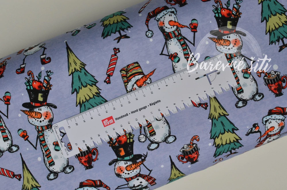 Úplet, Vánoční sněhuláci (E) 0,65m/ks