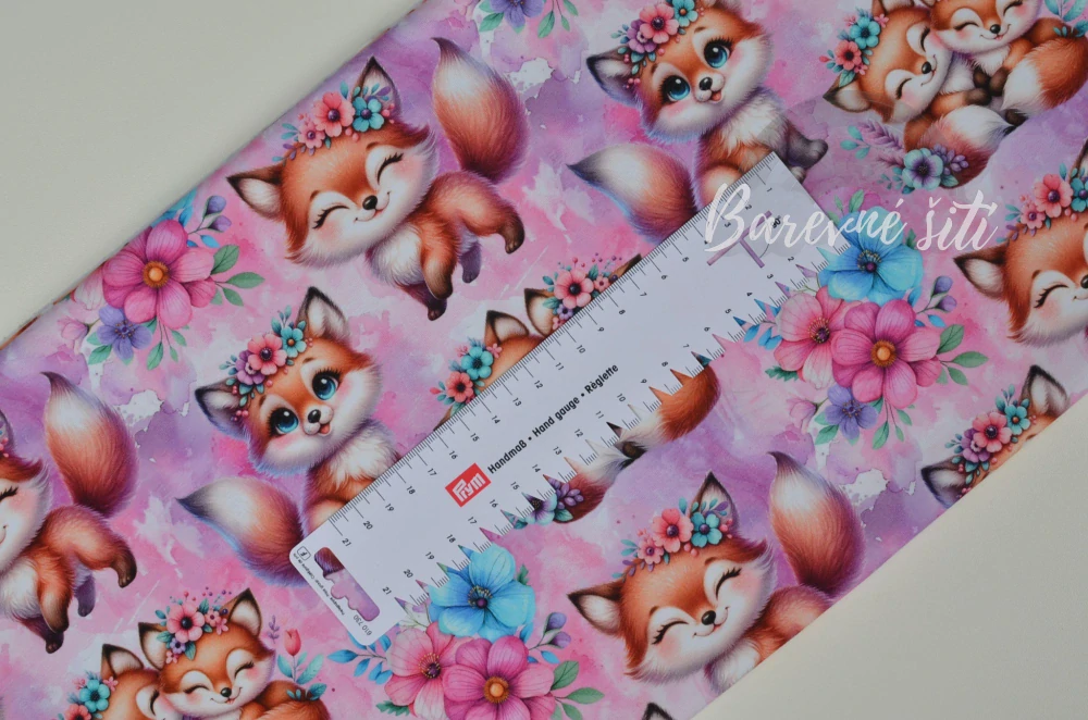 Úplet, Rozkošné liščí holčičky (E) 0,7m/Ks