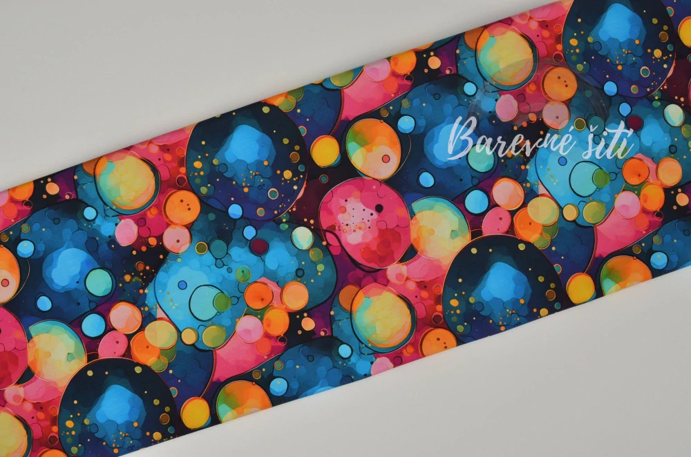 Úplet, Barevné kaňky (E) 1,05m/ks