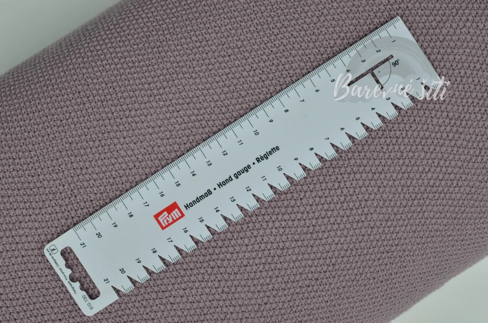 Pletená svetrovina 3D Lila (E) 1,45m/ks