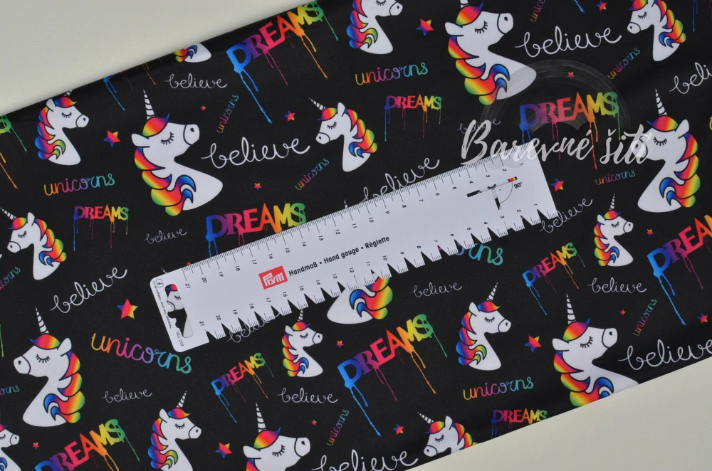 Sporty Unicorns na černé (E)