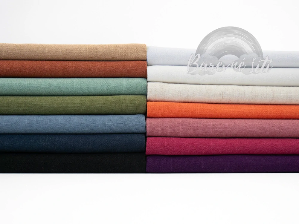 Viskoza se lnem Ecru (E) 1,15m/ks