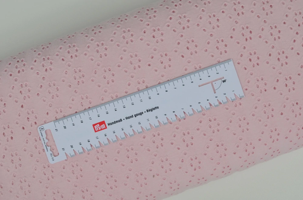 Madeira bavlněný úplet BABY PINK (E) 0,60m/ks