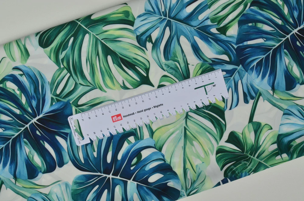 Silky, Monstera listy na bílé (E) 2,40m/ks